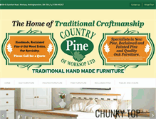 Tablet Screenshot of pineinworksop.co.uk